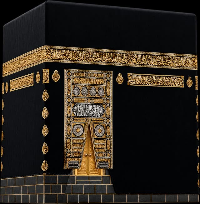 The Kaaba in Makkah